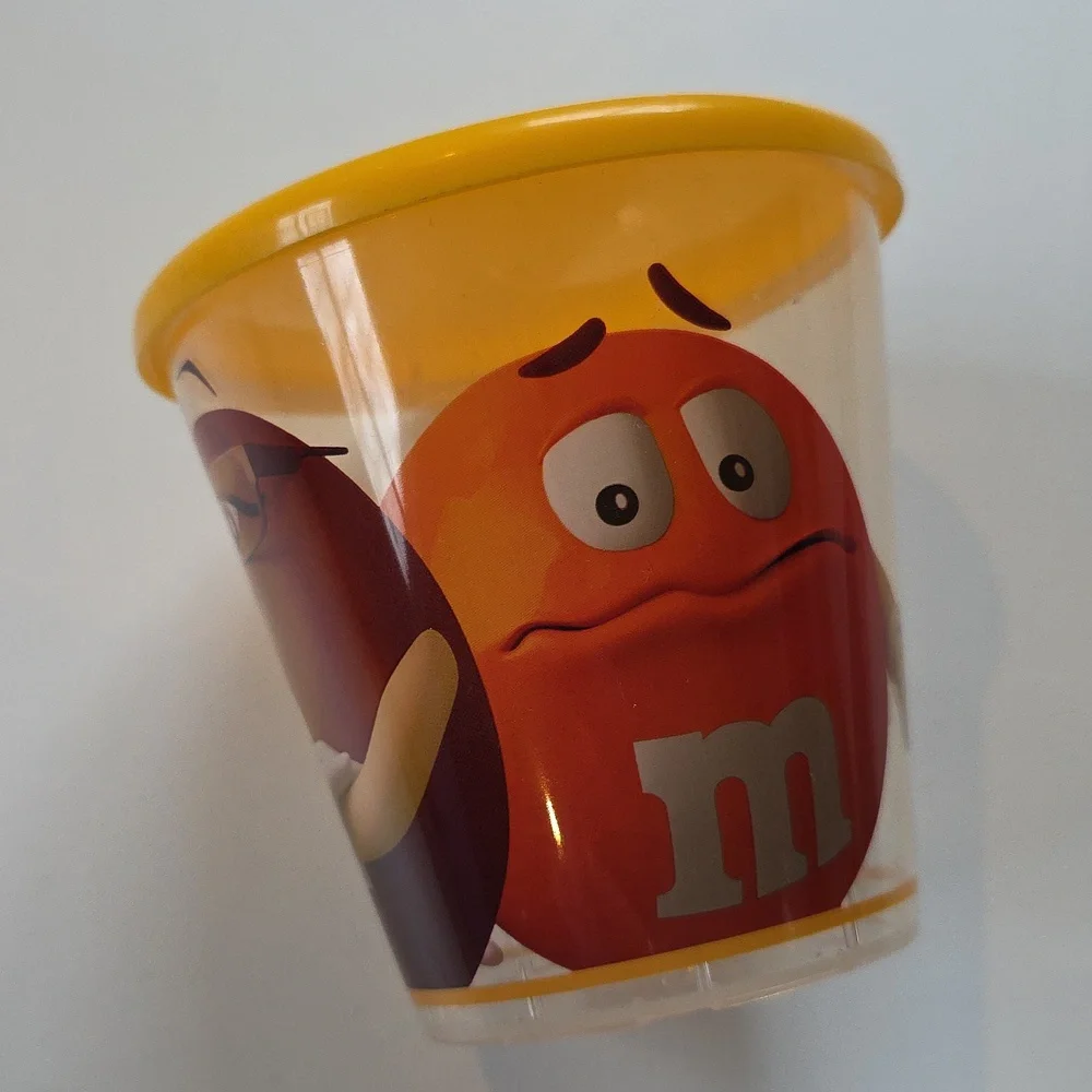 M&M'S Storage Cup with Yellow Lid